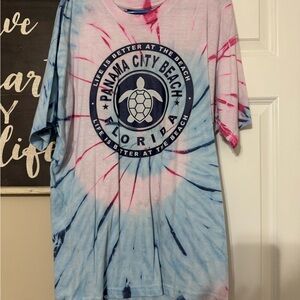 Tie-Dye Panama City Beach T-Shirt
